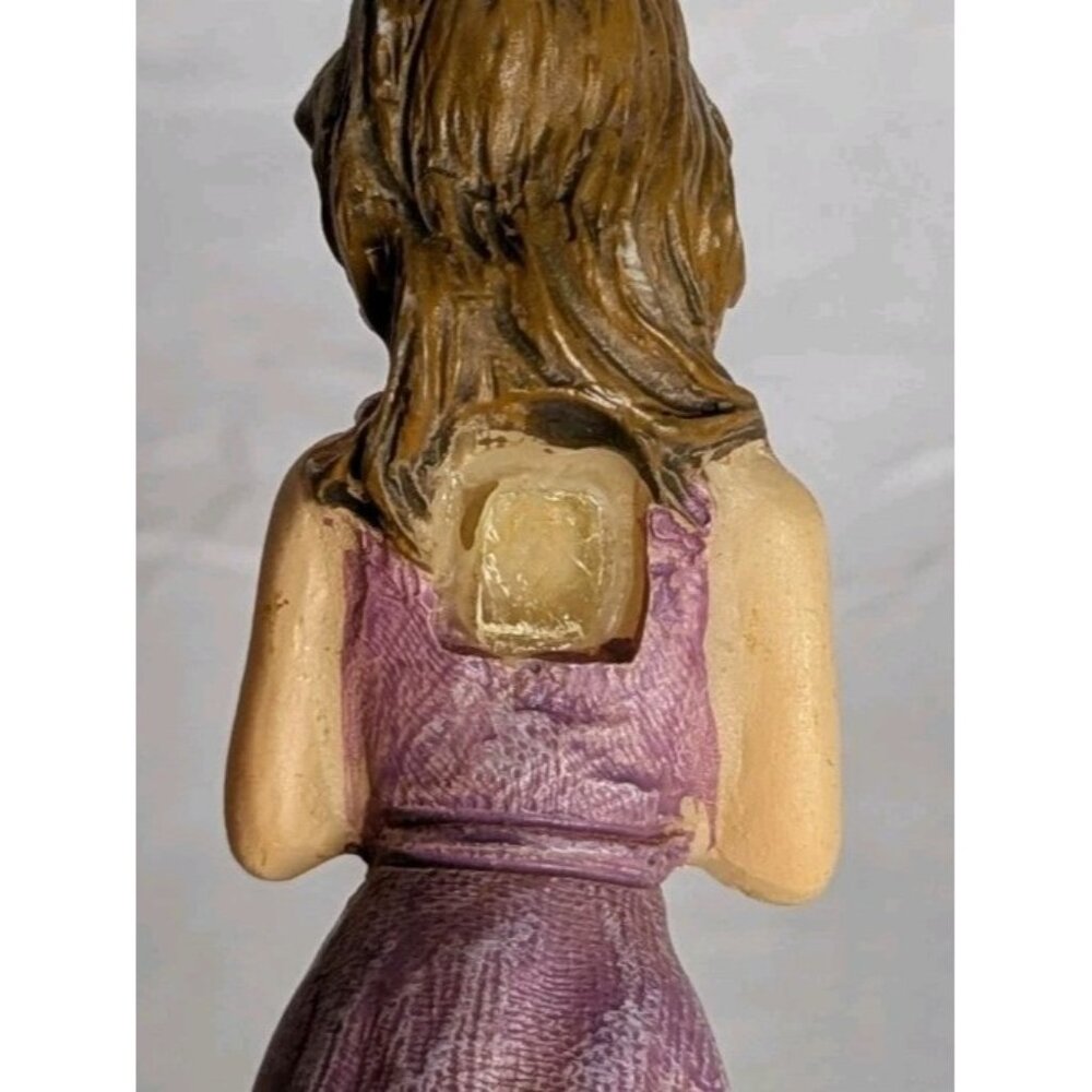 5 Miniature Fairy Garden Figurines Fox Lamb Fairies Animals Cottagecore Set READ - Picture 7 of 16